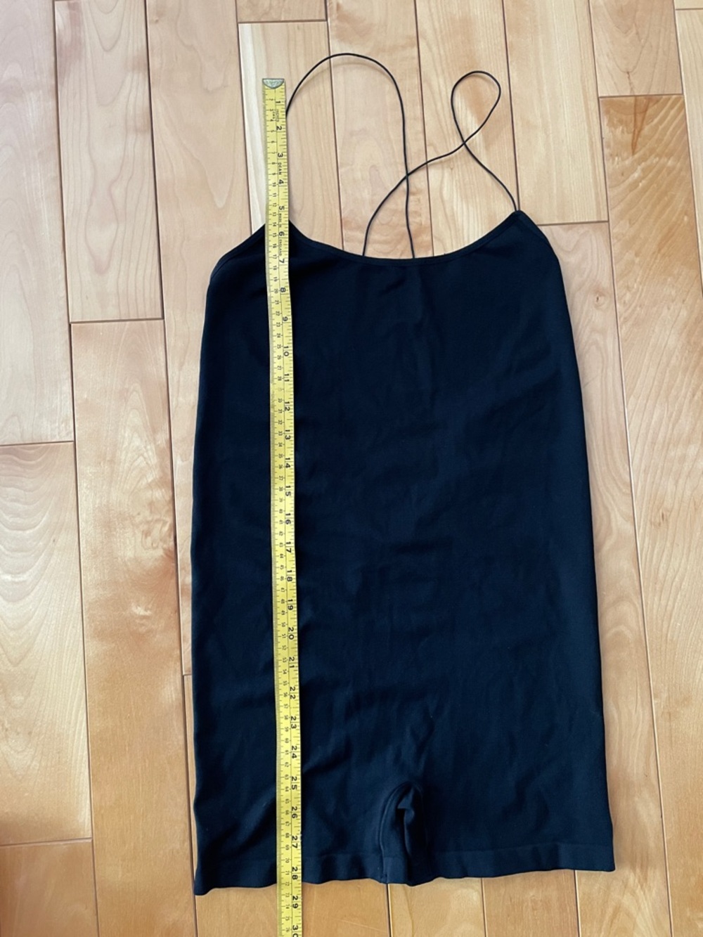 M   Free People  Gorgeous Black Strappy Scoop-Back Bodysuit Romper NWOT - Picture 4 of 5